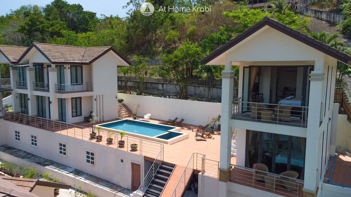 Pano View Hillside Private Pool & Free Tuk-Tuk